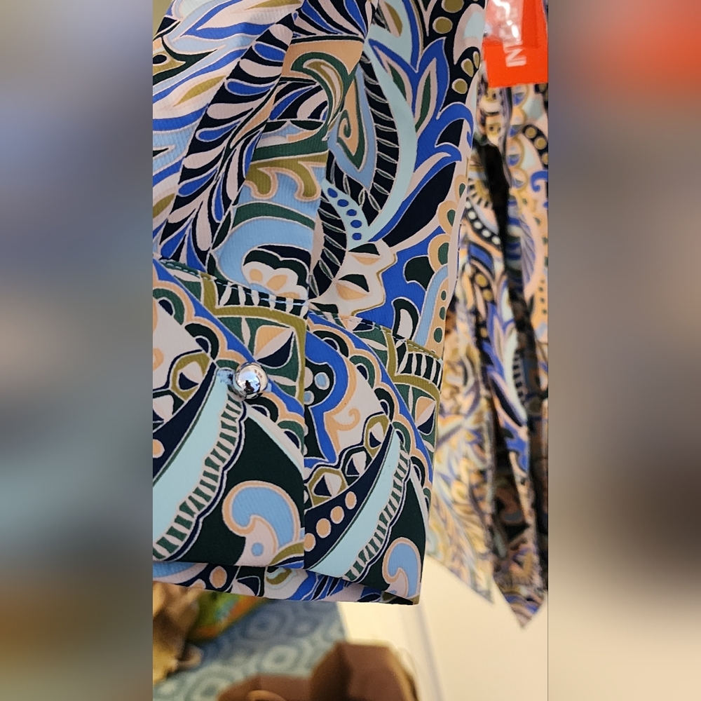 Intempo Paisley Print Long Sleeve Dress - Picture 3 of 4